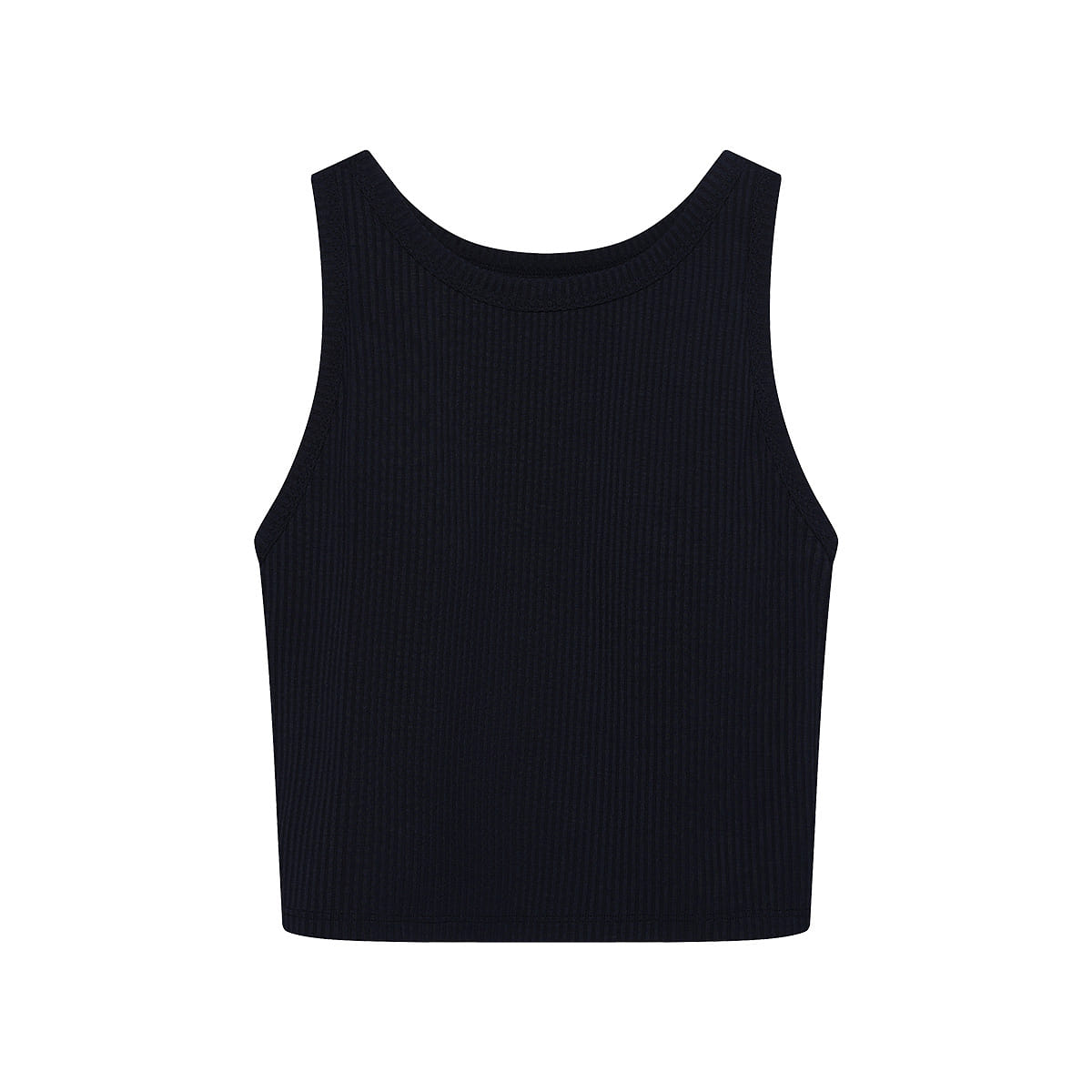 China Direct Mail Ubras Ribbed Bra in Spicy Girl Short Tank Top – Black L 100 g