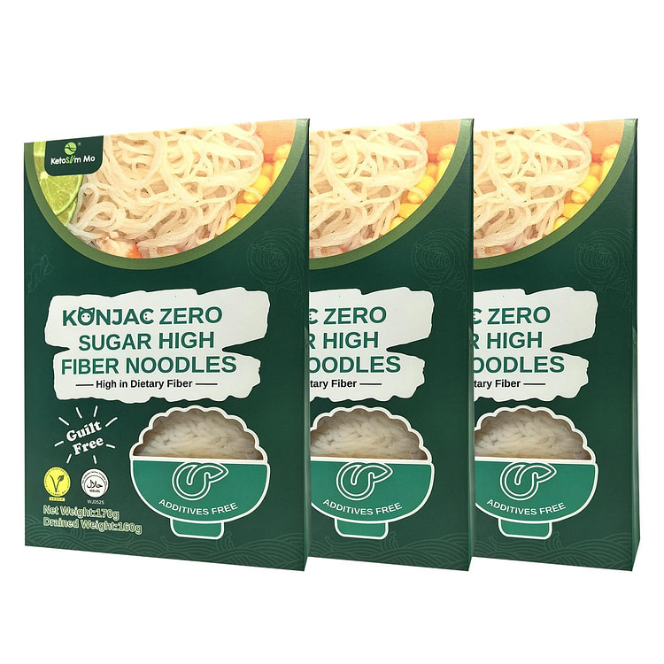 Konjac Zero Sugar High Fiber Noodles 3 pack 170 g*3 pack