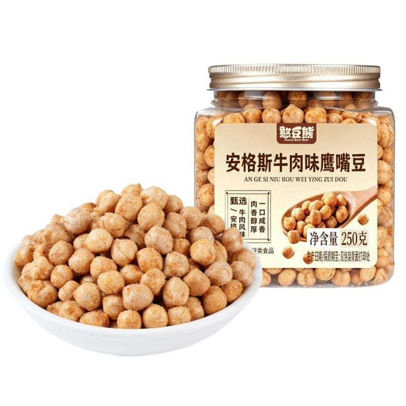 Mr. Bean Bear Angus Beef Flavor Chickpeas 250g 250 g