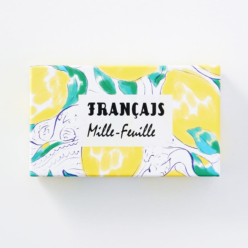 FRANCAIS Rich Lemon Chocolate Mille-Feuille 5 pcs 1 box