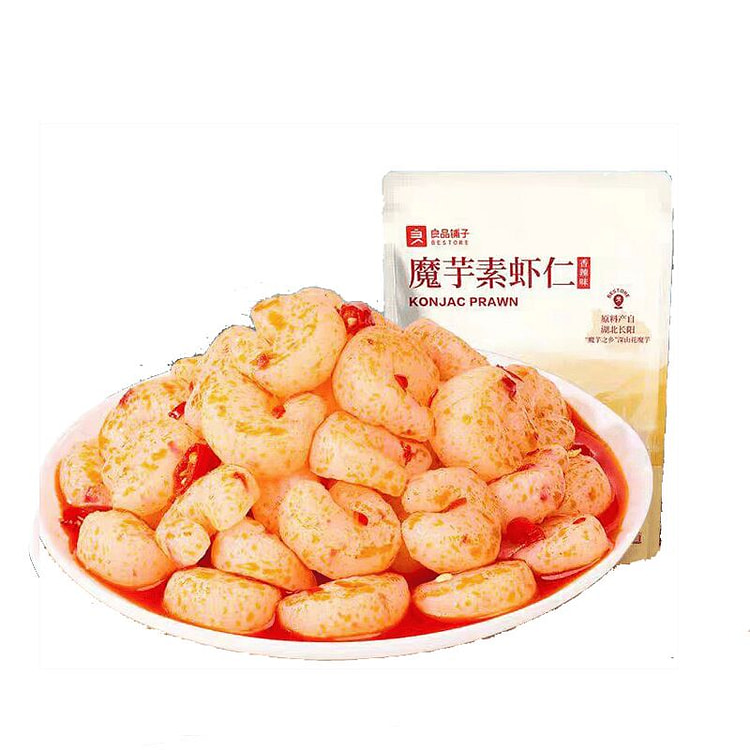 良品铺子 魔芋素虾仁 450g（约50小包）*1袋