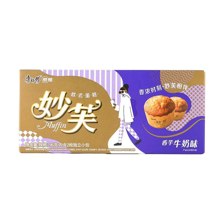 【中国直邮】康师傅 妙芙 欧式蛋糕96g