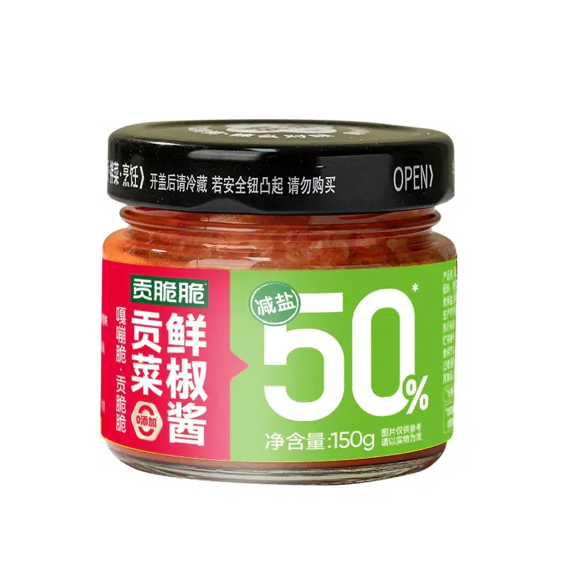 Gongcai Fresh Chili Sauce Spicy Condiment 150g 150 g