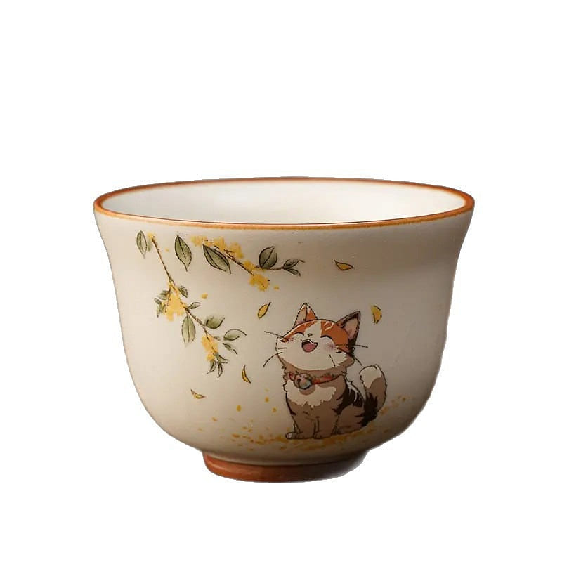 Ru Kiln Teacup High-end ceramic tea cup – Cat 1 count