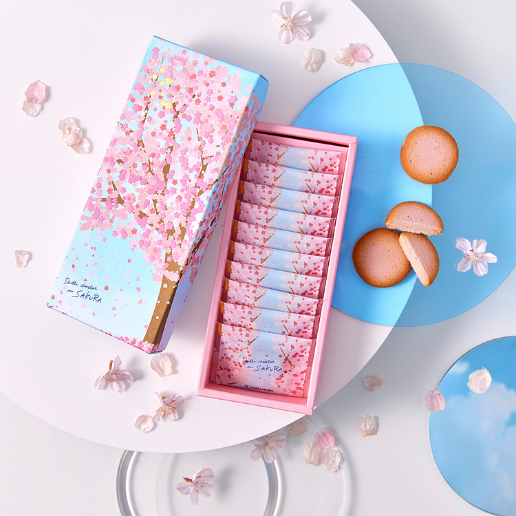 YOKU MOKU Double Chocolate Sakura Desserts 10pcs