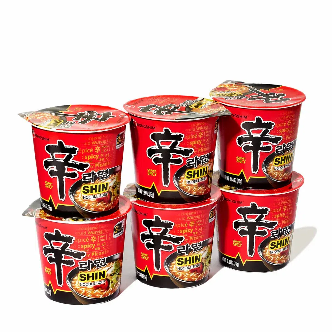 Nongshim Shin Classic Ramen Cup pack of 6 1 each