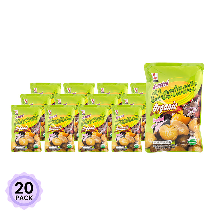 东之味 有机去壳甘栗 300 克*20 包