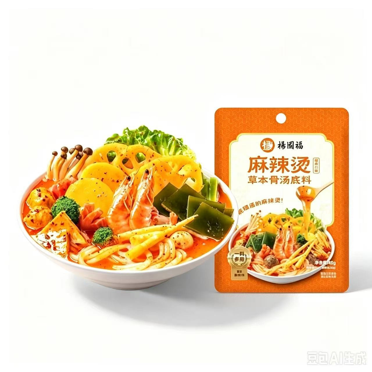 Yang Guofu Spicy Hot Pot Herbal Base 60g*2 1 pack