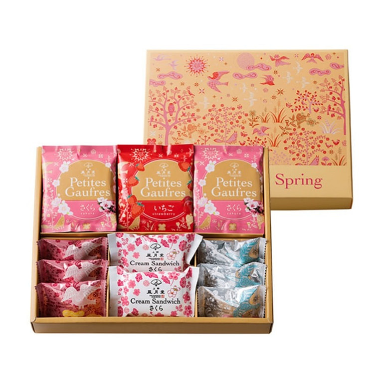 Fugetsudo Ueno Biscuit Gift Box 5 Types 14 Items