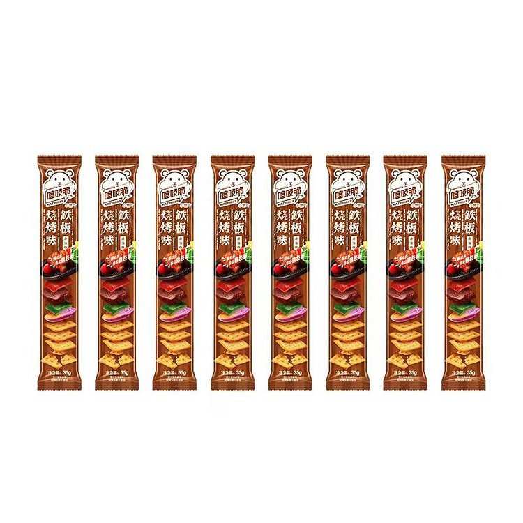 薯片铁板烧烤味10支 10 包