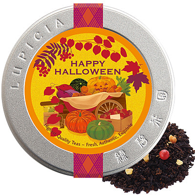 LUPICIA ハロウィンキャラメル栗紅茶缶 50g 1 個