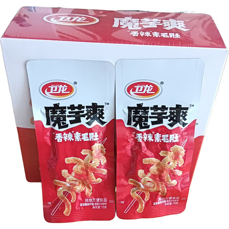 卫龙香辣素毛肚15克*2袋 30 克