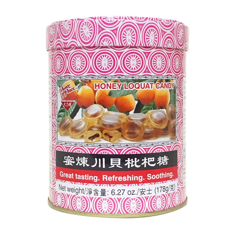 Prince of Peace Honey Loquat Candy, 178g 1 can