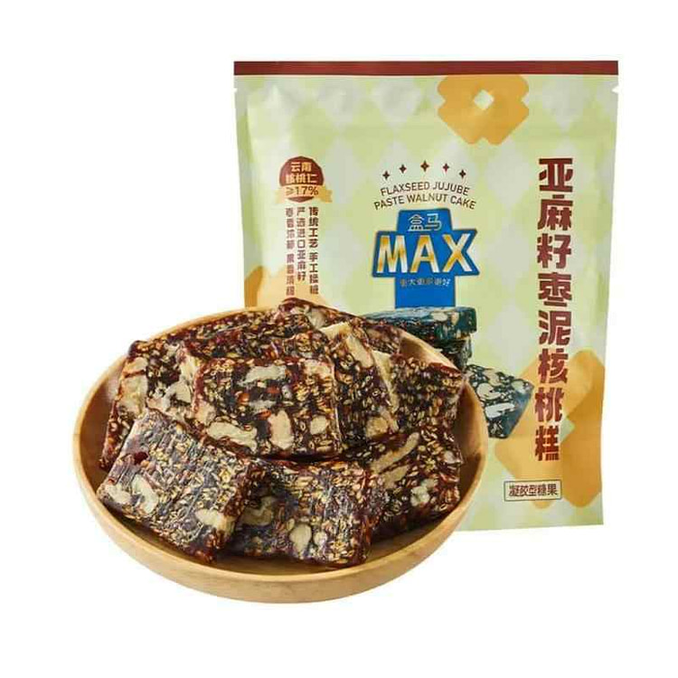 盒马 亚麻籽枣泥核桃糕
