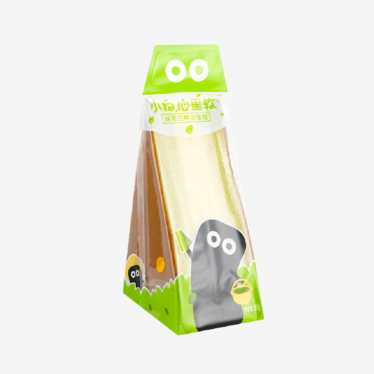 小白心里软 三明治蛋糕 抹茶味90g