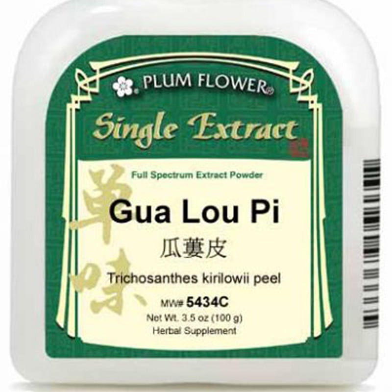 Gua Lou Pi, extract powder Trichosanthes kirilowii peel 1 each