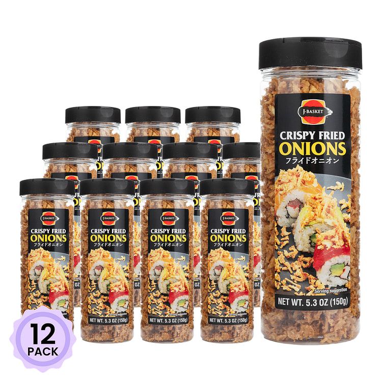 J-Basket Crispy Fried Onion 5.3 oz*12 pack