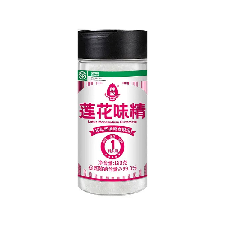 莲花味精调味品180g*1瓶 180 克
