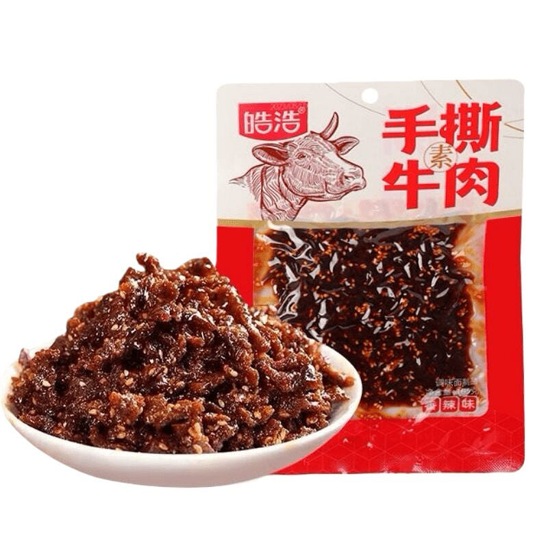 Haohao hand torn vegetarian beef fillet 105g * 1 105 g