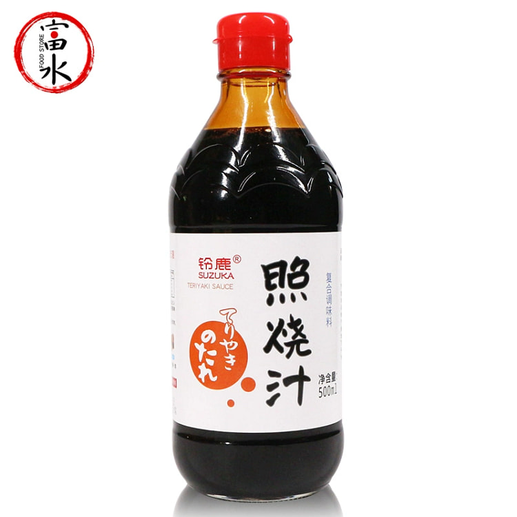 铃鹿日式照烧汁烧烤肉叉烧大阪鸡酱1瓶500g