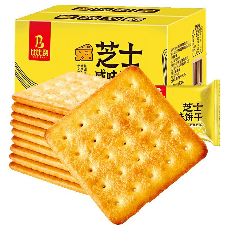 比比赞（ビビザン）チーズクラッカー 380g 1 ケース