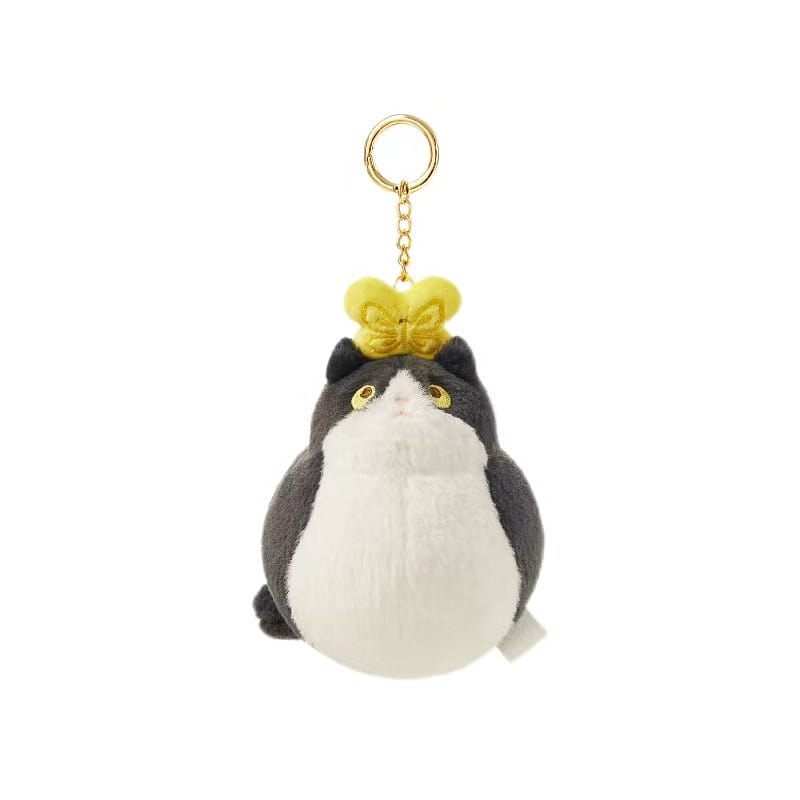 Cute Cat Plush Keychain Bag Pendant Couple Doll Birthday Gift -Cat Style 1 each