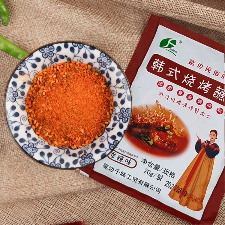 Flavor umbrella Yanbian barbecue sauce Korean barbecue dipping sauce lamb s