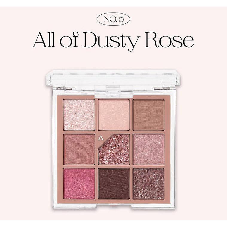 UNLEASHIA Glitterpedia Eye Palette (No5 All of Dusty Rose) 6.2 g