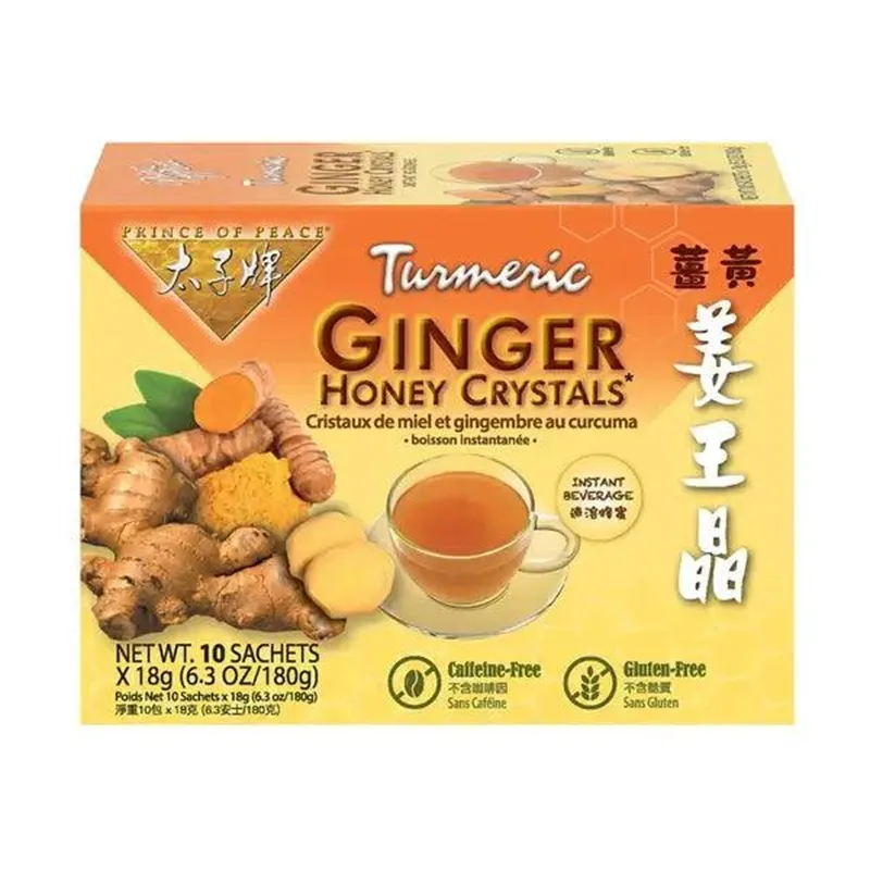 Turmeric Ginger Honey Crystals 8.2 oz