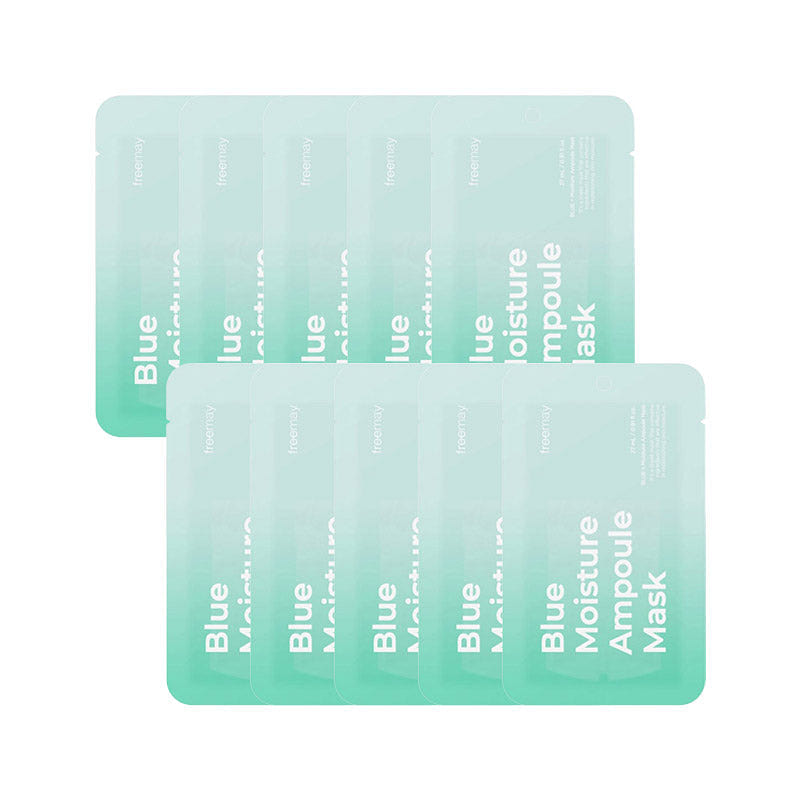 Freemay’s Blue Moisture Ampoule Mask 10 Pack 1 each