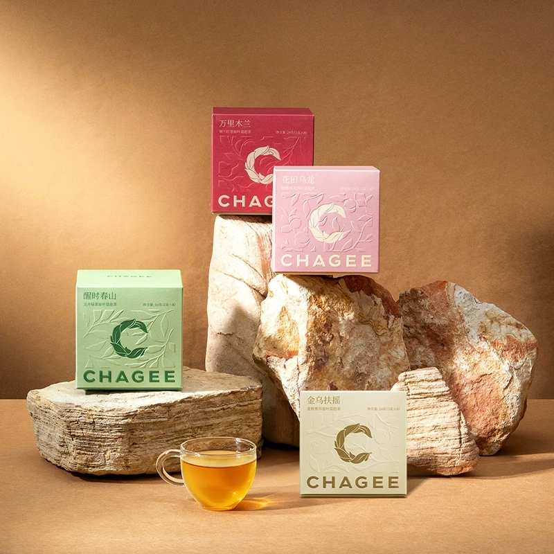 Ma Na　　 緑茶8袋鉱物8袋 CHAGEE Original leaf tea bag green tea 1box 8bags - Weee!