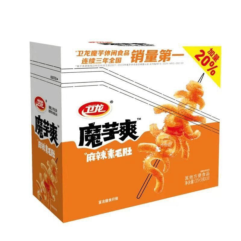 Weilong Konjac Snack Spicy Flavor 360g * 1 Box 360 g