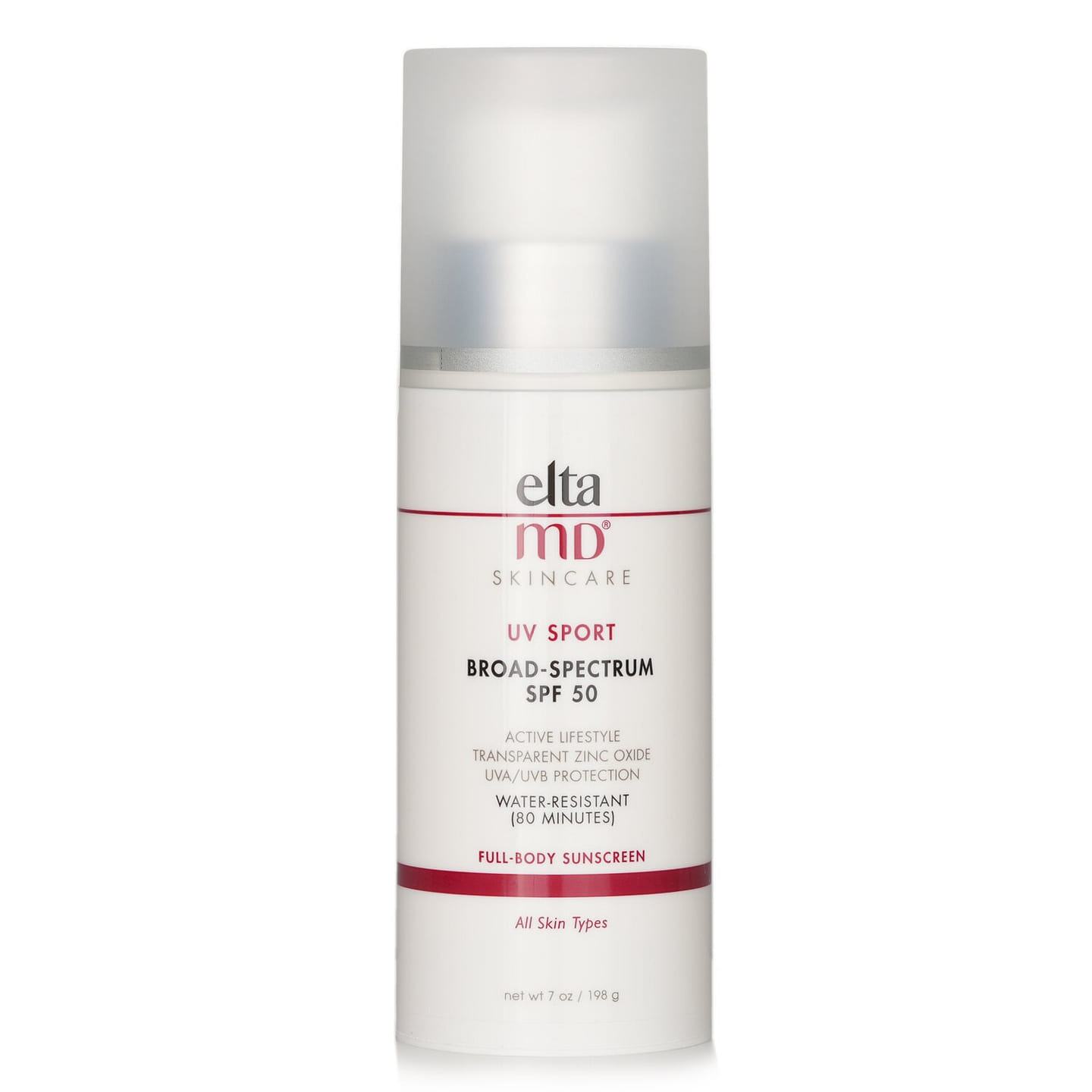 EltaMD UV Sport Water-Resistant Full-Body Sunscreen SPF 50 198g/7oz 198 g