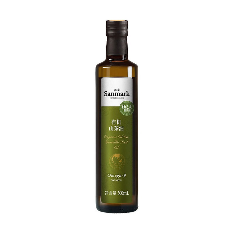 有机山茶籽油 500ML 高烟点 0反式脂肪酸 1 瓶