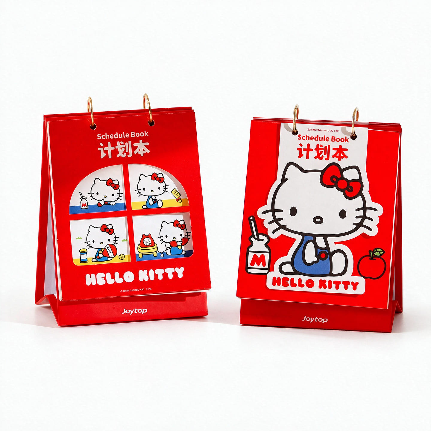 Hello Kitty Daily Plan Book 2 Books Notebooks 1 each