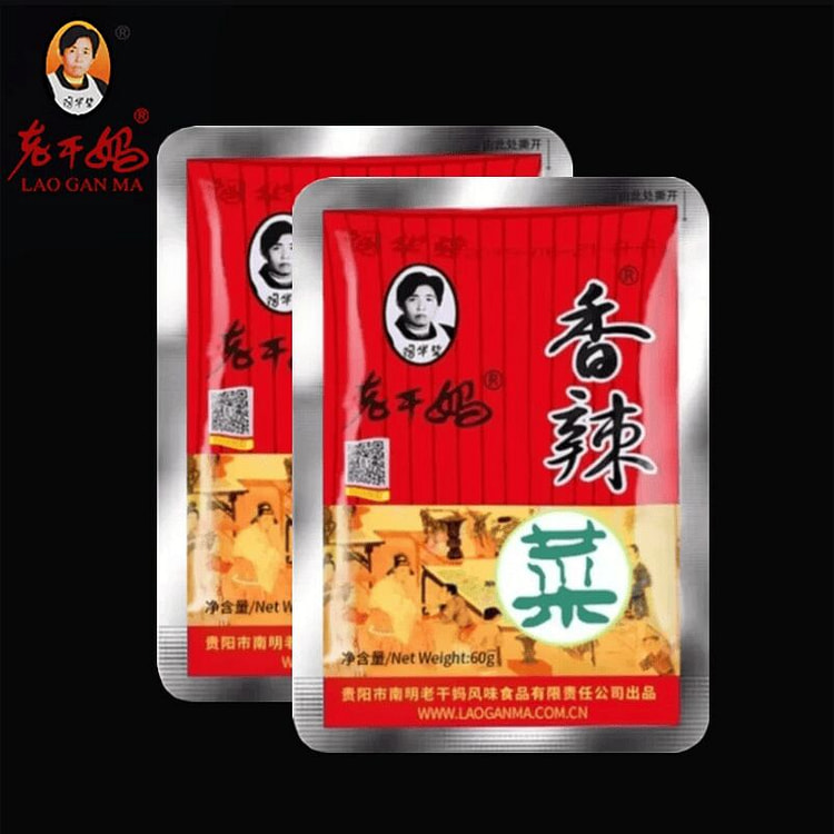 贵州风味老干妈香辣菜下饭菜18克*5袋 90 克