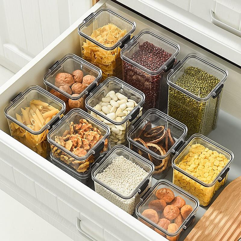 Kitchen grains and snack airtight jar 1 each