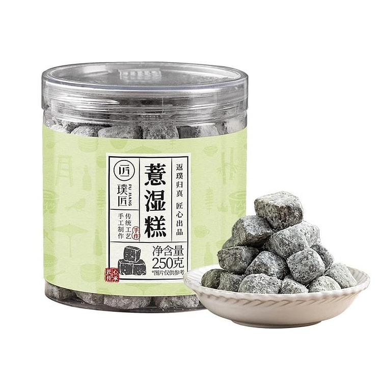 璞匠 薏湿糕 八珍糕芡实茯苓糕点心即食250g/罐 250 克