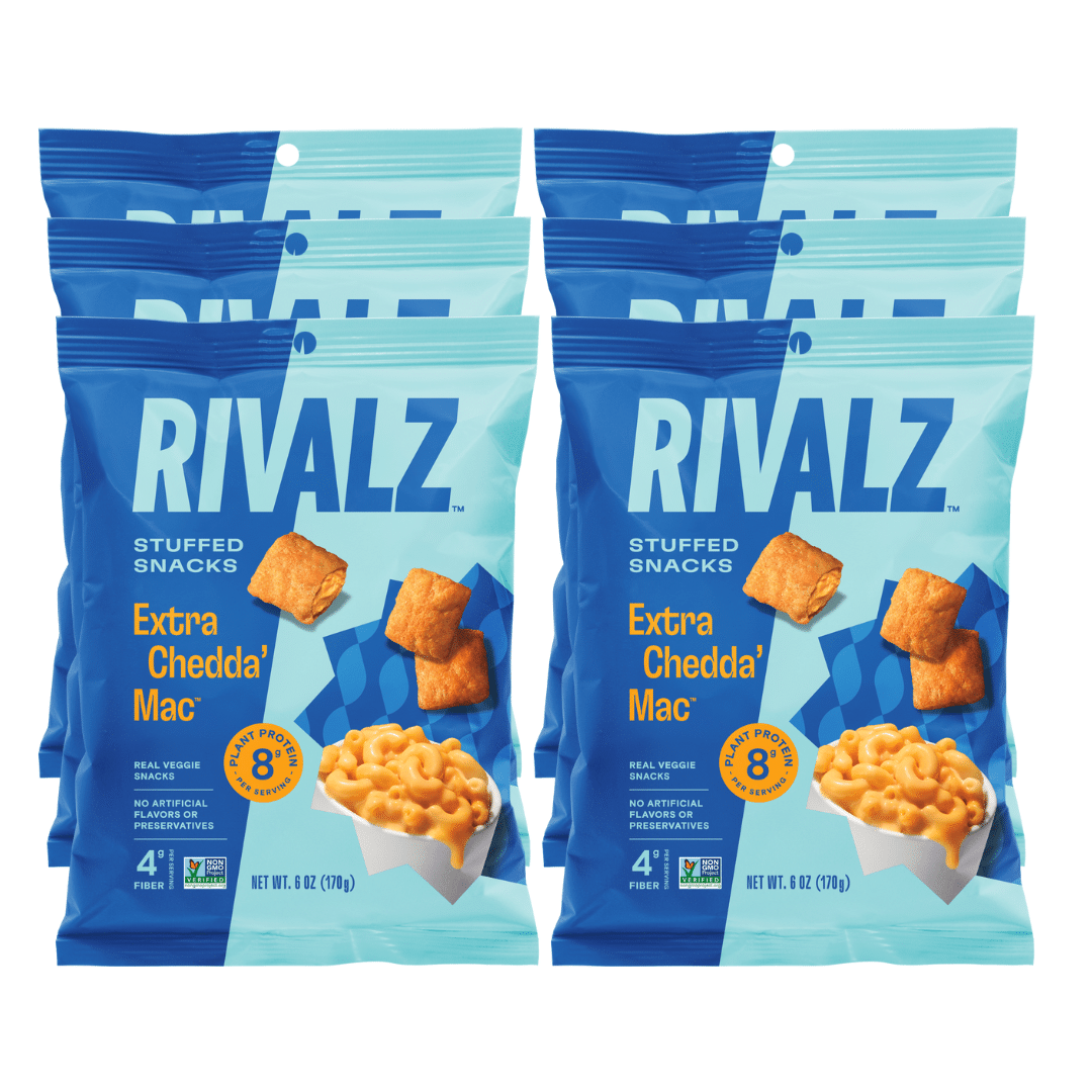 Rivalz Stuffed Snack Extra Chedda Mac 6ct/36 oz 36 oz