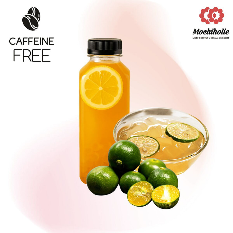 金桔檸檬愛玉飲 16oz ｜低糖無咖啡因