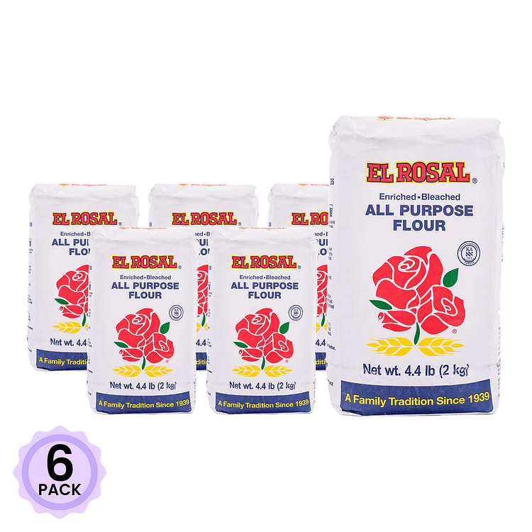 El Rosal 多用途面粉 4.4 磅*6 包