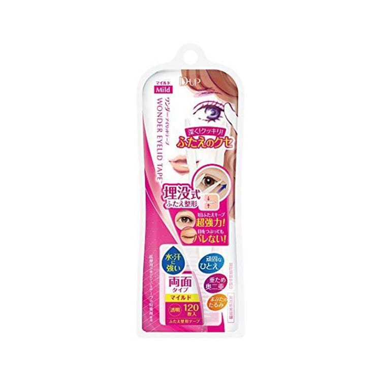 D-UP Beauty Wonder Eyelid Tape Mild 120 pieces 1 each