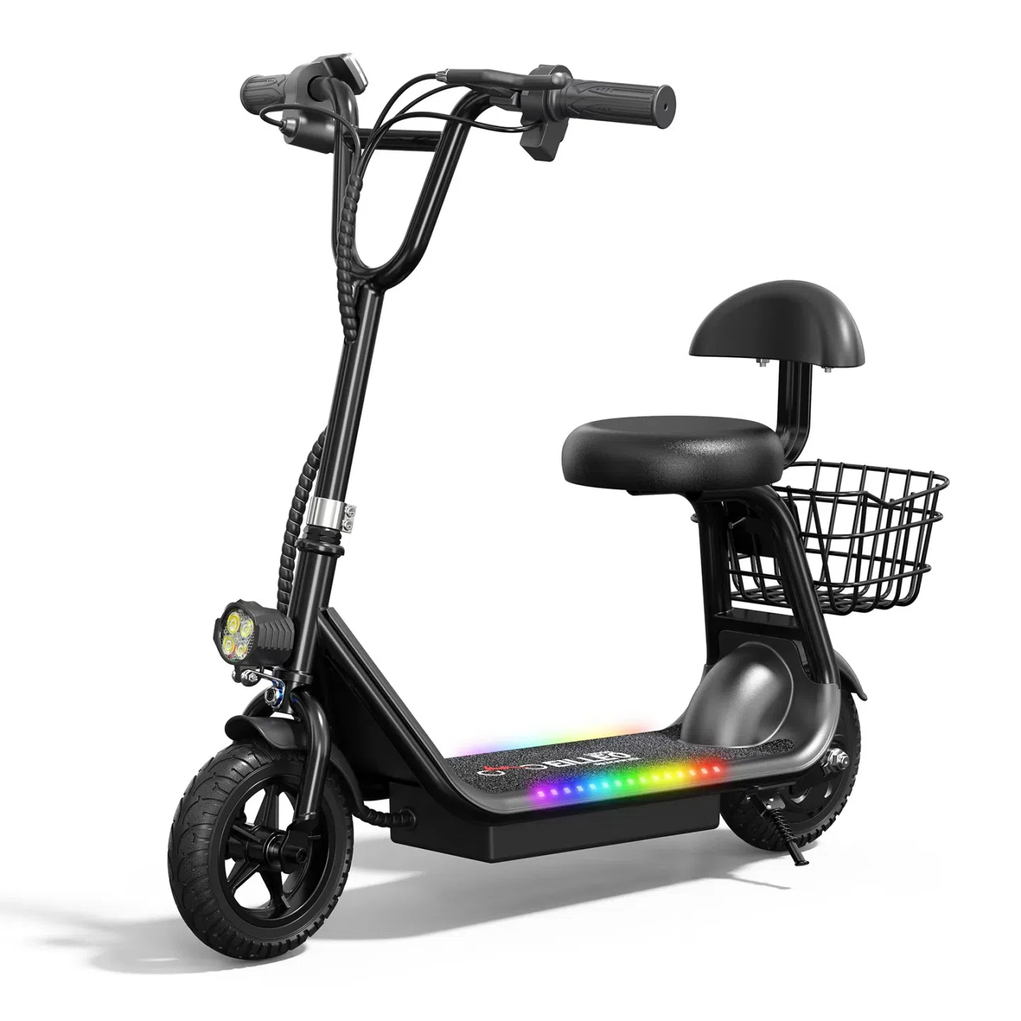 Electric Scooter for Kids Bluetooth Speaker Foldab 1 box