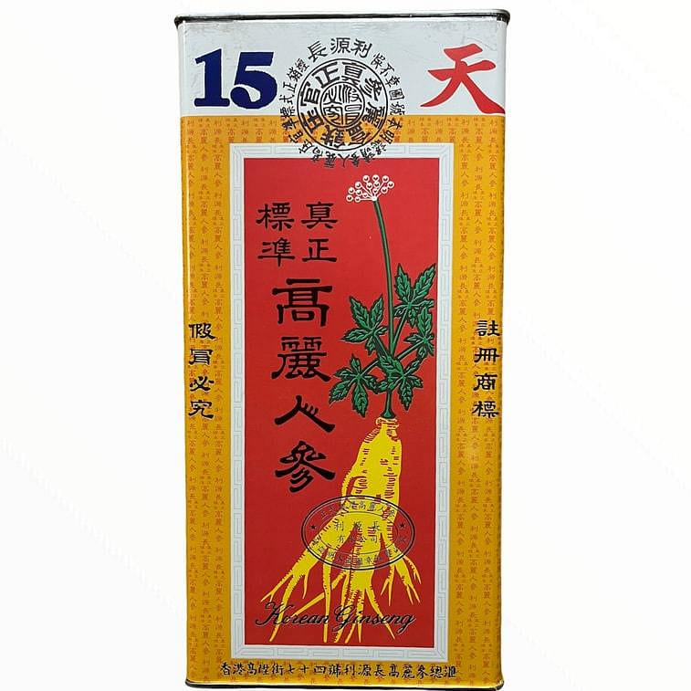 HMT Red Korean Ginseng Root Tian 15 454g 1 box