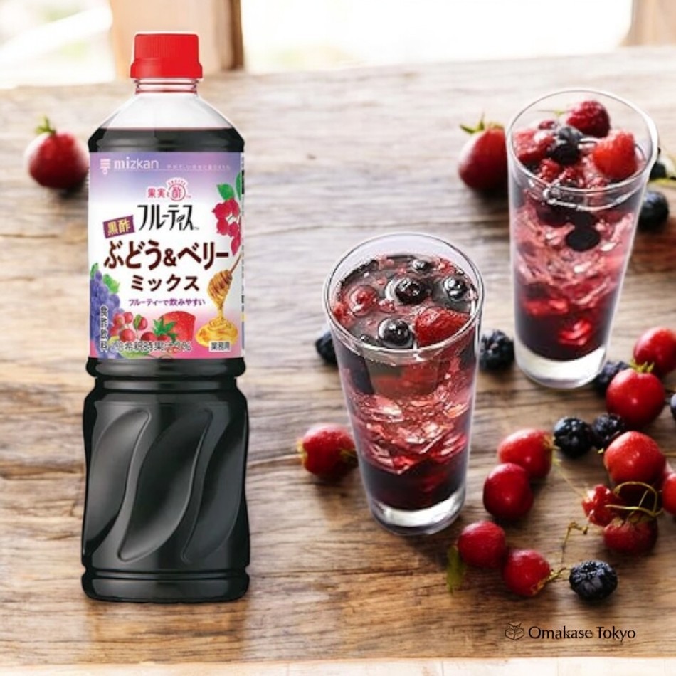 Get Mizkan Frutis Black Vinegar Grape & Berry Delivered | Weee