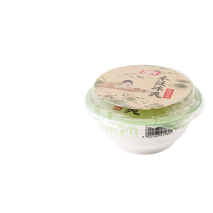 祖名木涟冰爽薄荷豆腐冰粉红糖味268g*1盒