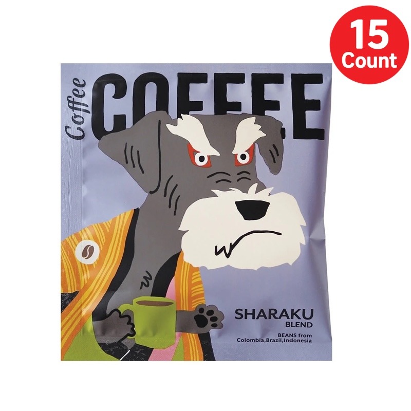 Art Museum Drip Coffee Syaraku Blend 15 Count 1 다발