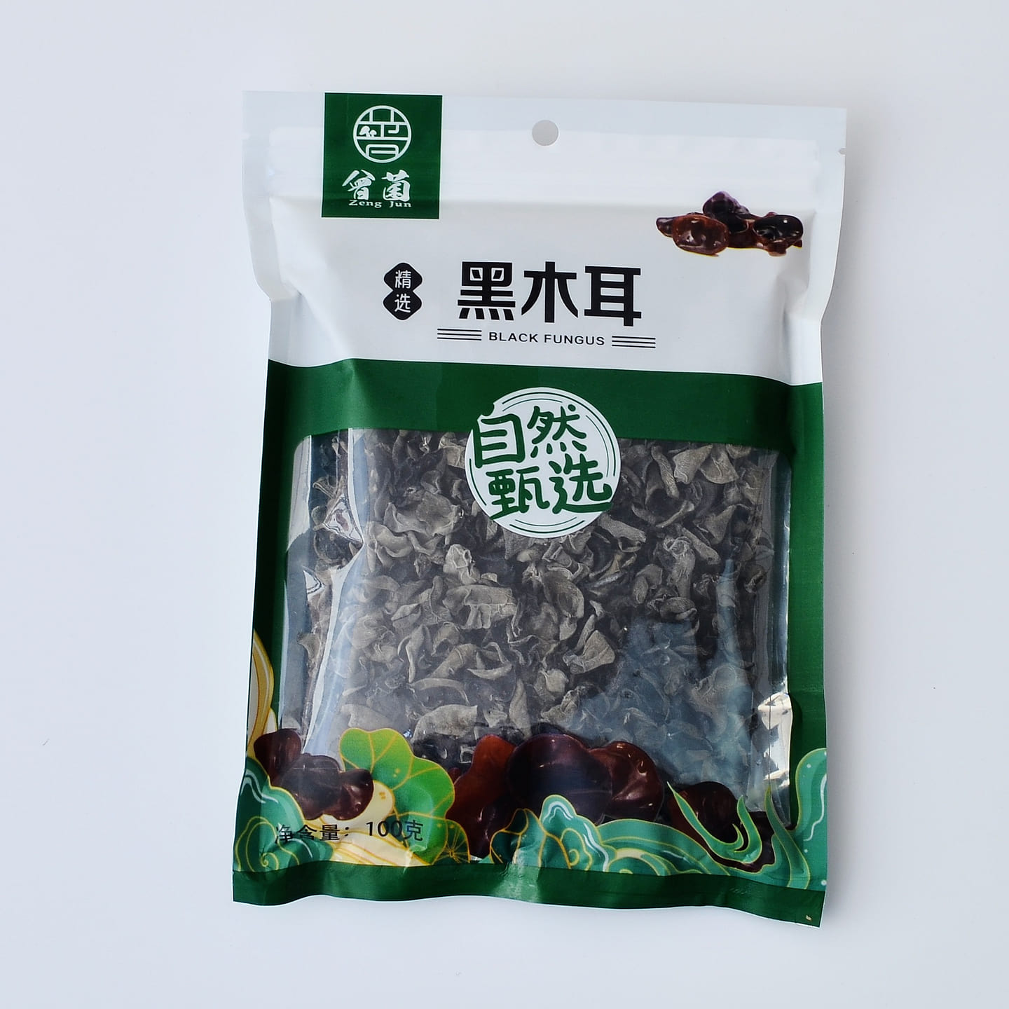 【Dried mushroom】 Furuta black fungus meat thickness without roots 100 g