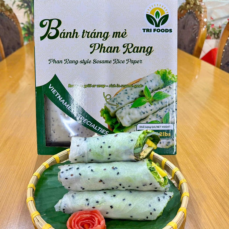 Sesame Rice Paper 2lbs - Phan Rang Specialty 2 lb 2 lb