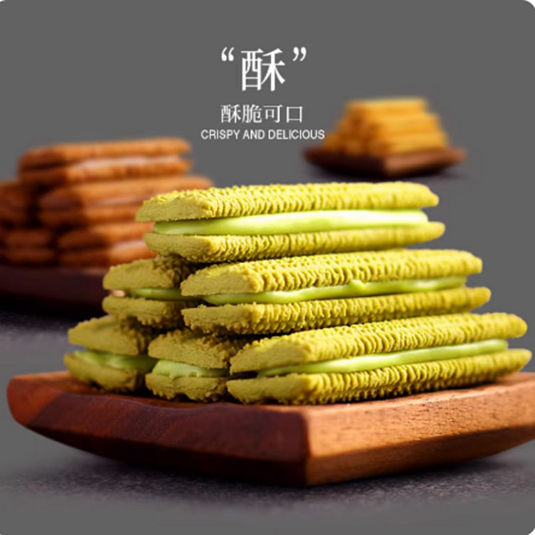 法丽兹抹茶巧克力味夹心曲奇 116 克